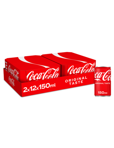 COCA-COLA CANS 0.15 (24) SLIM
