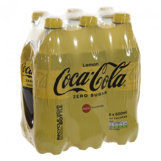 COCA-COLA LEMON ZERO 0.5 (6)