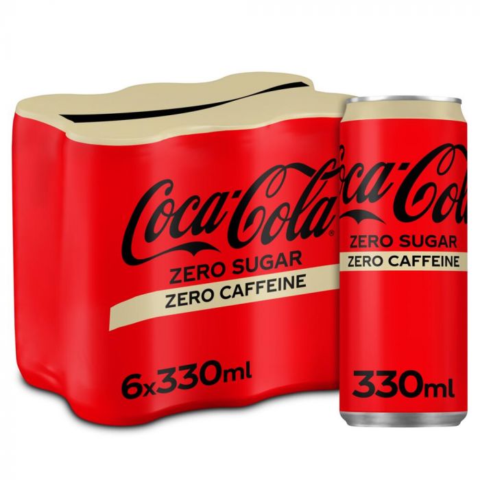 COCA-COLA ZERO CAFVR CANS (6)