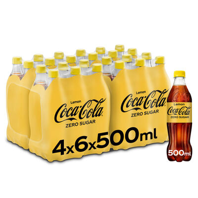 COCA-COLA ZERO LEMON 0.5 (24)