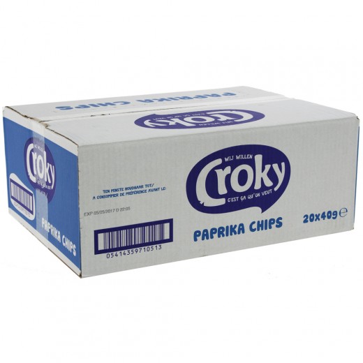 CROKY PAPRIKA 40gr (20)