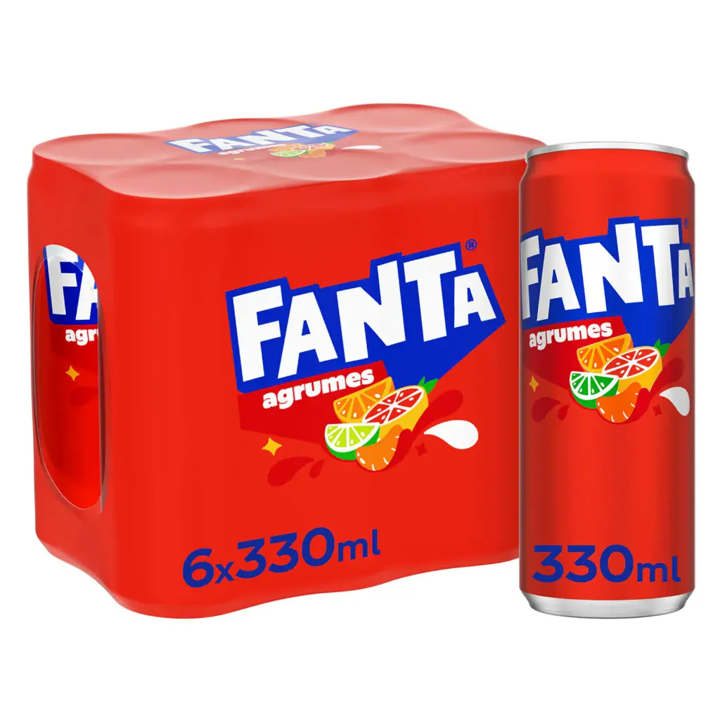 FANTA AGRUMES 0.33 CANS (6)