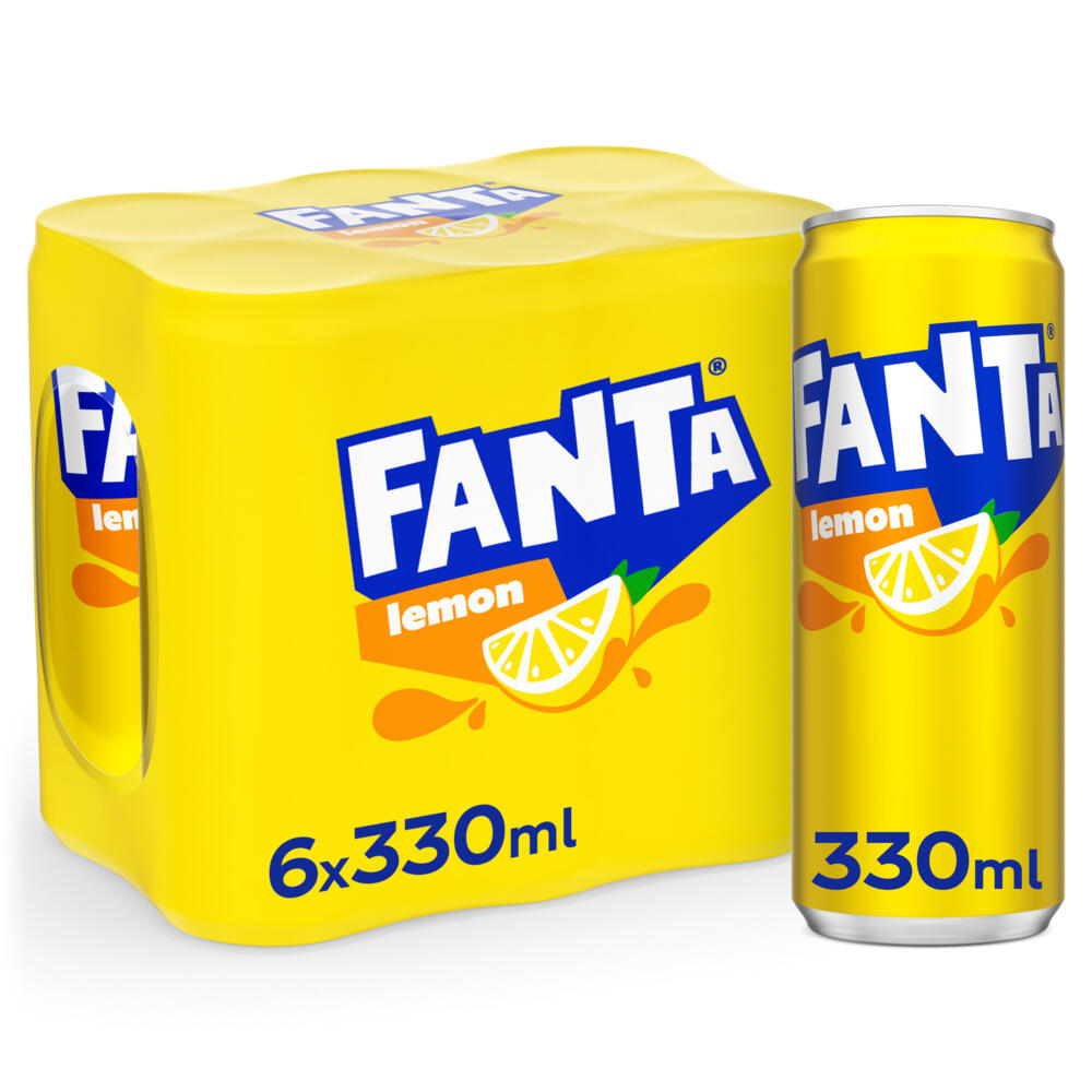 FANTA LEMON CANS 0.33 (6)