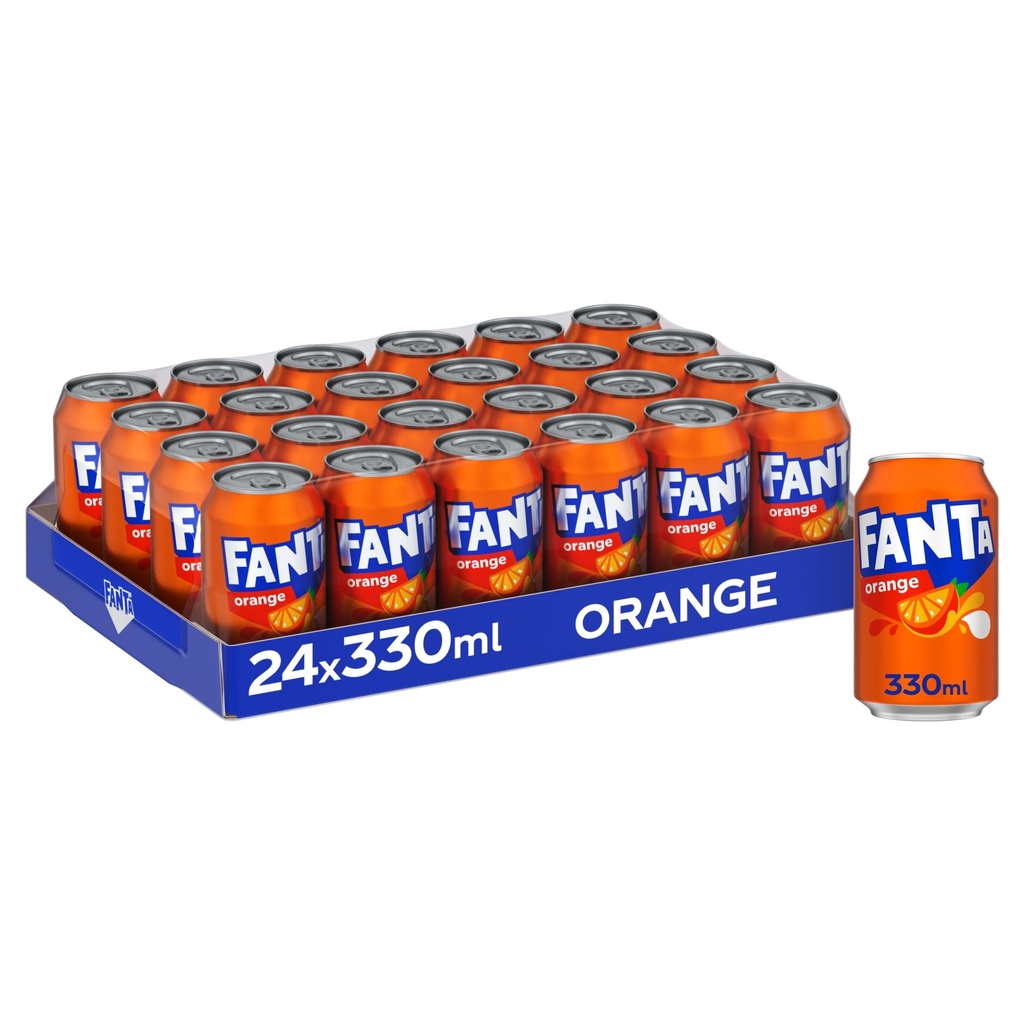 FANTA ORANGE 0.33 CANS(24)DIK