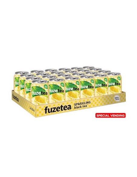 FUZE TEA SP BLACK CAN 0.33(24)