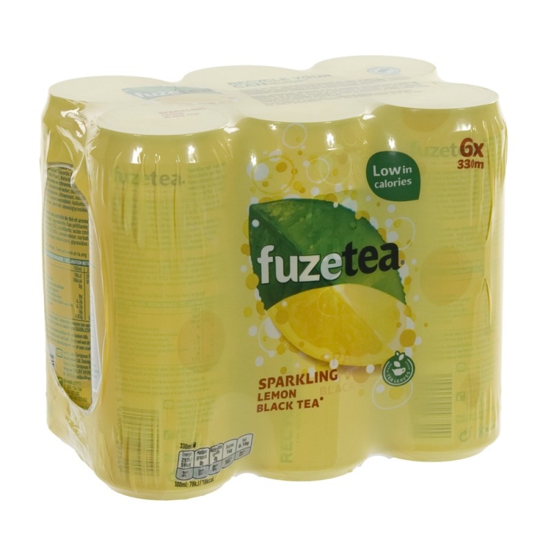 FUZE TEA SP BLACK CAN 0.33 (6)