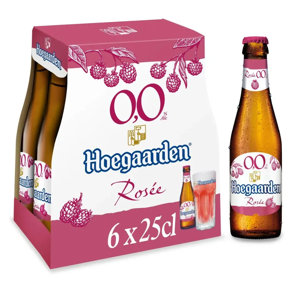 HOEGAARDEN 0.0% ROSE 1/4 (6)
