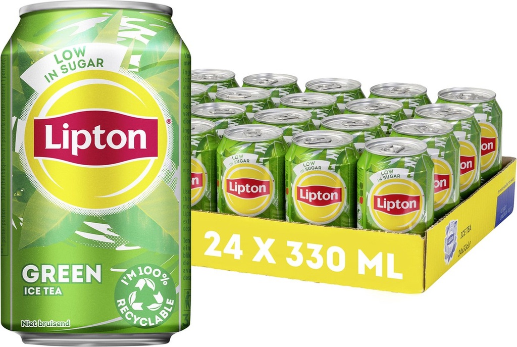 ICE TEA GREEN CANS 0.33(24)DIK