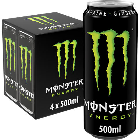 MONSTER CANS 0.5 (4) ENERGY