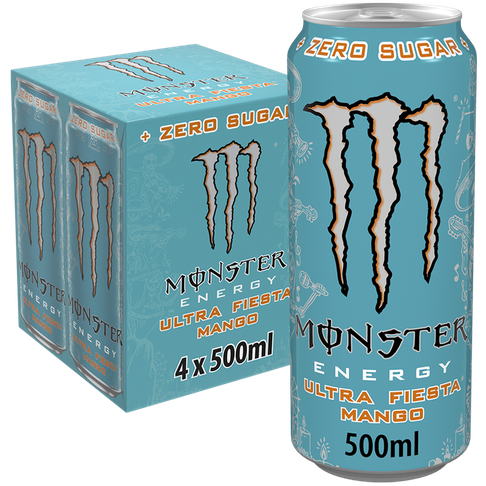 MONSTER CANS 0.5 (4) U F MANGO