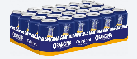 ORANGINA CANS 0.33 (24)