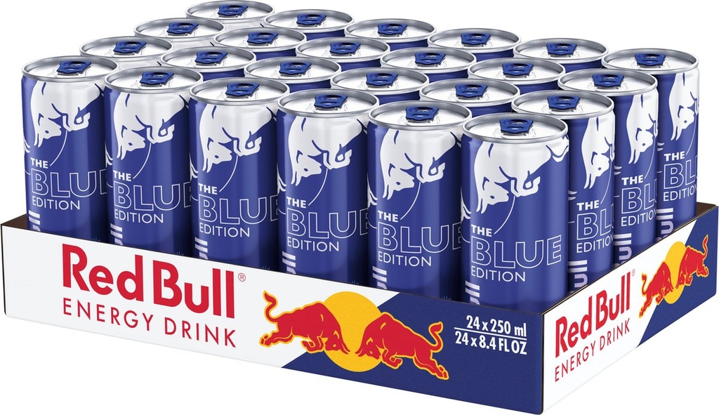 RED BULL CANS BLUE 0.25 (24)