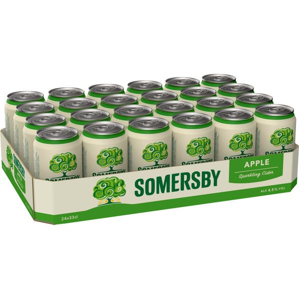 SOMERSBY CANS APPLE 0.33 (24)