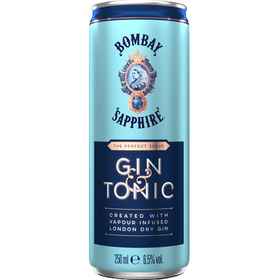 BOMBAY & TONIC CANS 0.25