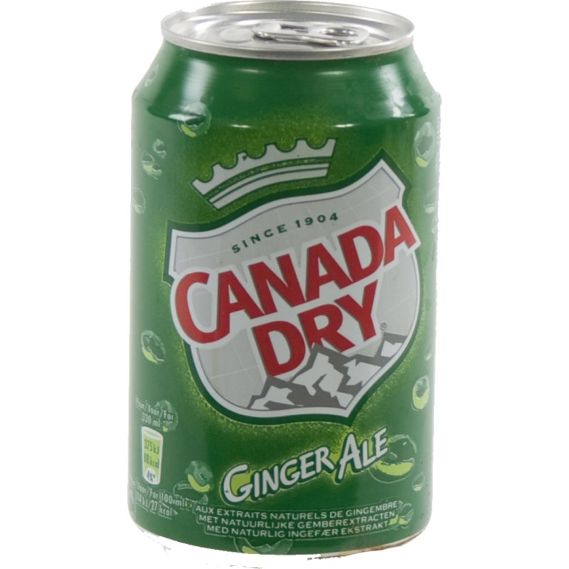 CANADA DRY CANS 0.33