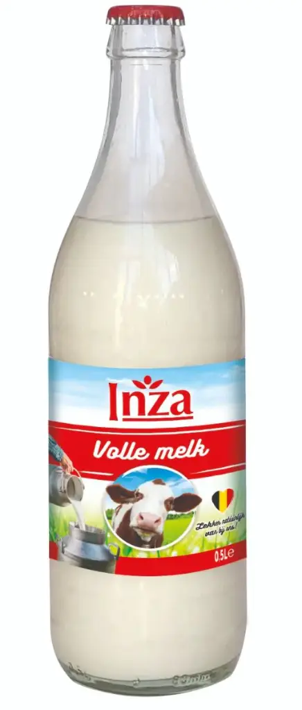 INZA VOLLE MELK 1/2 GLAS