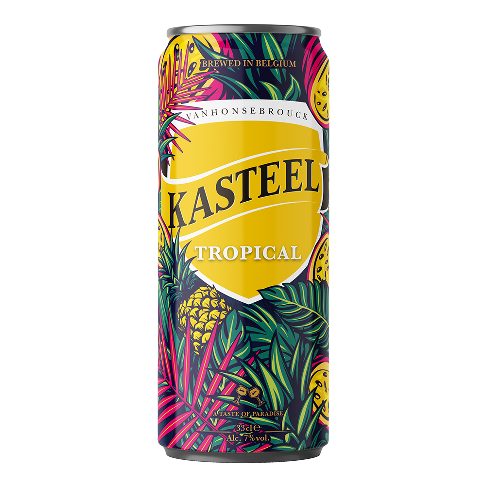 KASTEELBIER TROPI CANS 0.33