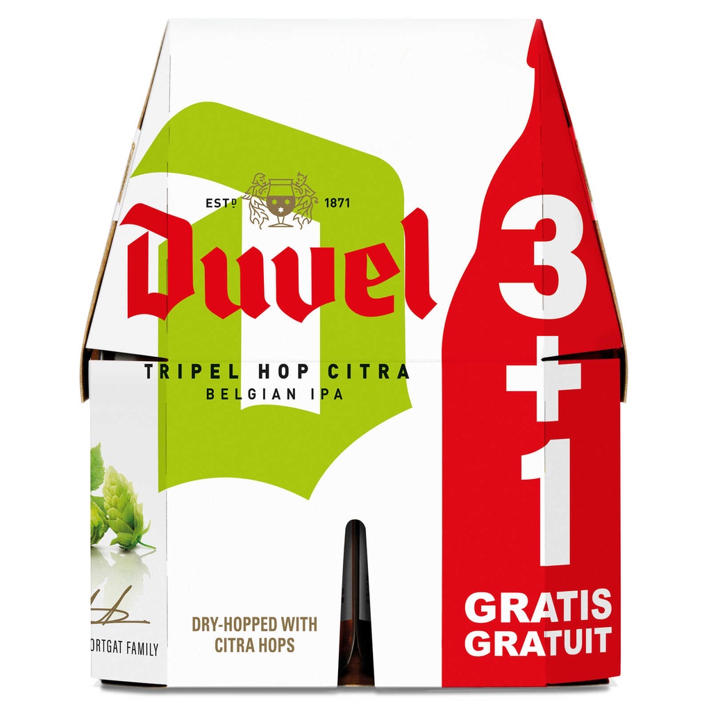 DUVEL TR.HOP CITRA 1/3 (4)3+1