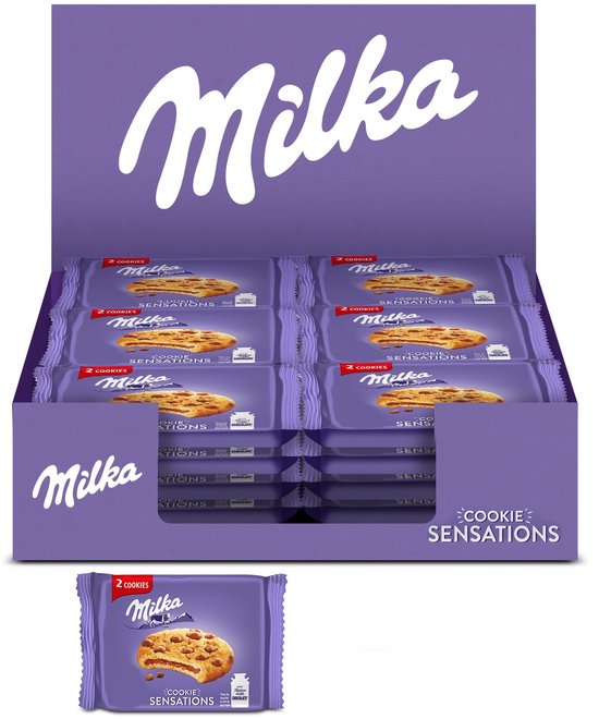 MILKA SENSATION COOKIES 52G(24