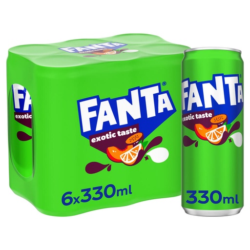 [26193] FANTA EXOTIC CANS 0.33 (6)