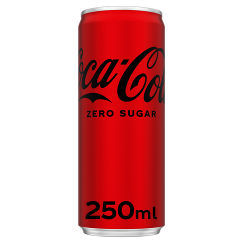 [24113_S] COCA-COLA ZERO CANS 0.25