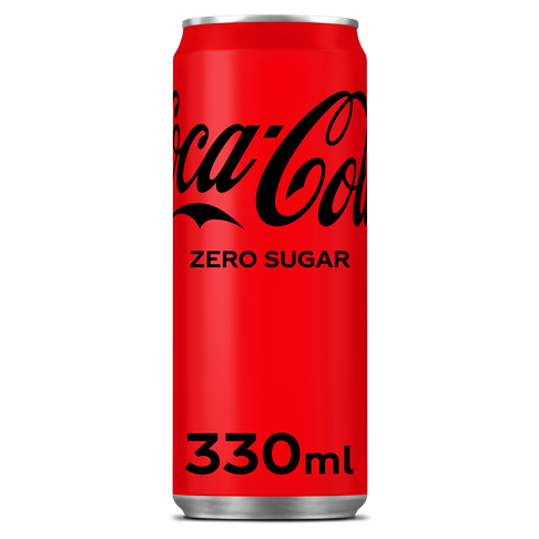 [25017_S] COCA-COLA ZERO CANS SLEEK