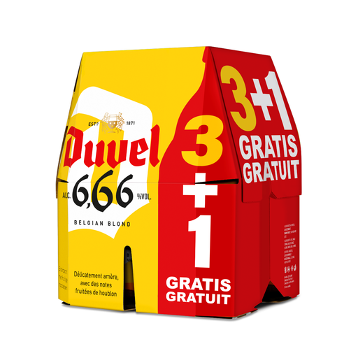 [15418] DUVEL 6.66% 1/3 (4) 3+1